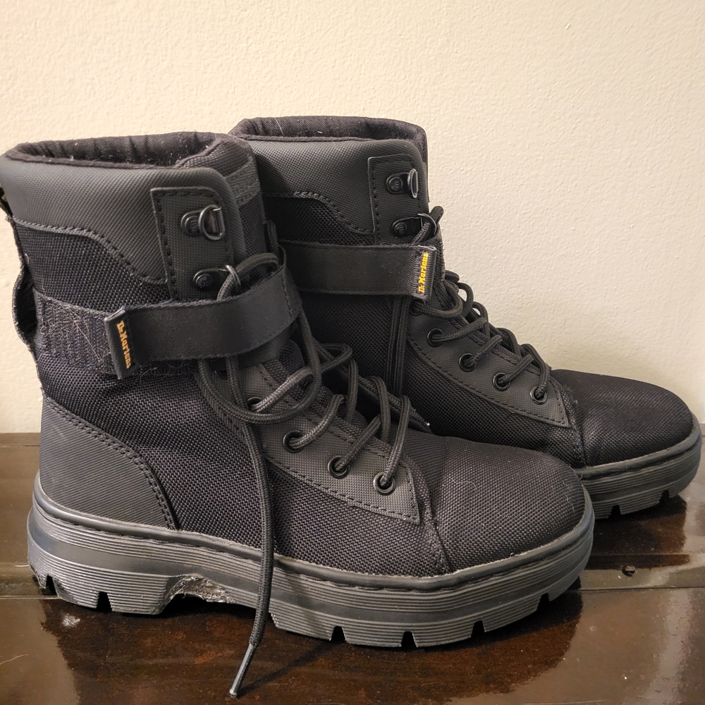 Dr. Martens Black Combs Boots
